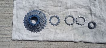 Used Microshift Cassetta Pignoni Compatibile Shimano Ultegra bike