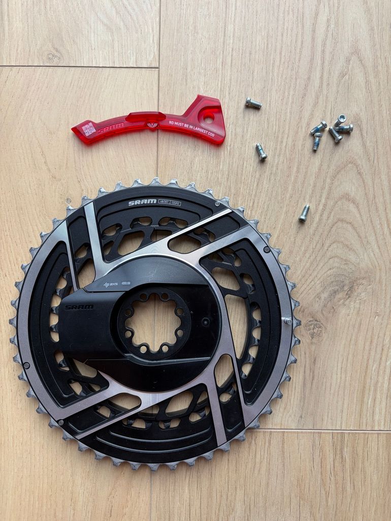 Used Sram Red E1 48/35 Chainrings 2025 bike — image 1 of 4
