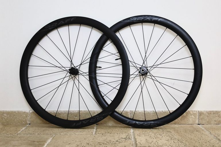 Used Miche Graff 42 Aero 28" Wheelset Shimano MicroSpline Freehub 2026 bike — image 2 of 7