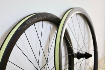 Used Miche Graff 42 Aero 28" Wheelset Shimano MicroSpline Freehub 2026 bike — image 3 of 7