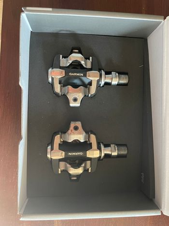 Used Garmin Rally XC Dual Sensing Power Pedals 2025 bike — image 2 of 5