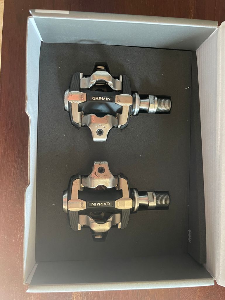 Used Garmin Rally XC Dual Sensing Power Pedals 2025 bike — image 2 of 5