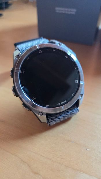 Used Garmin fēnix 8 51mm AMOLED Sapphire Titanium 2026 bike — image 5 of 7