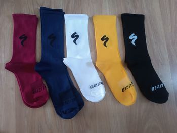 Used Specialized cycling socks bike