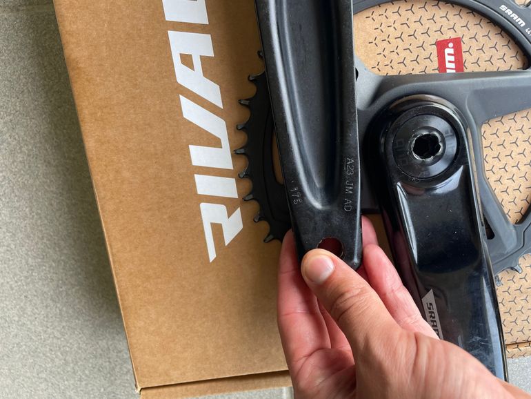 Used Sram Quarq powermeter rival dub wide (175mm) 2025 bike — image 4 of 6
