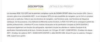 Used Sigma ROX 10.0 GPS 2020 bike — image 9 of 14