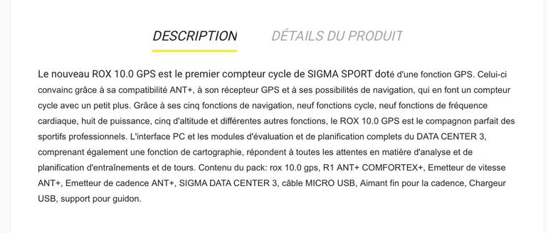 Used Sigma ROX 10.0 GPS 2020 bike — image 9 of 14
