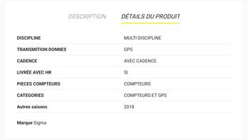Used Sigma ROX 10.0 GPS 2020 bike — image 8 of 14