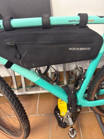 Used Rockbros Borsa laterale + borsa manubrio rhinowar + borsa tarka 2024 bike