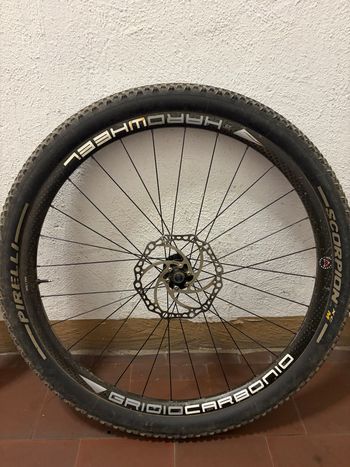 Used Grigio carbonio HardWheel 29" Cerchio MTB in Carbonio bike — image 2 of 4