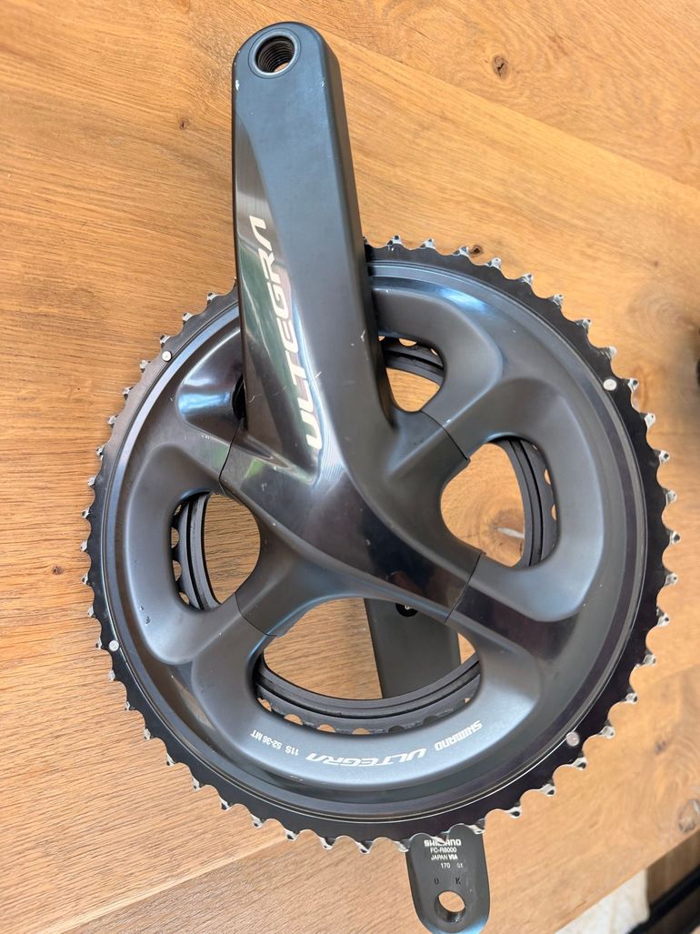 Used Shimano Ultegra 11speed Crank 170 bike — image 1 of 4