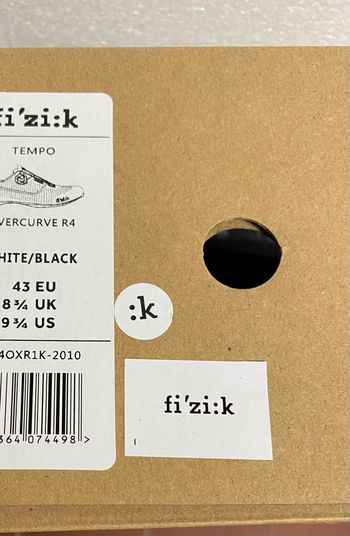 Used Fizik Tempo Overcurve R4 2026 bike — image 13 of 13