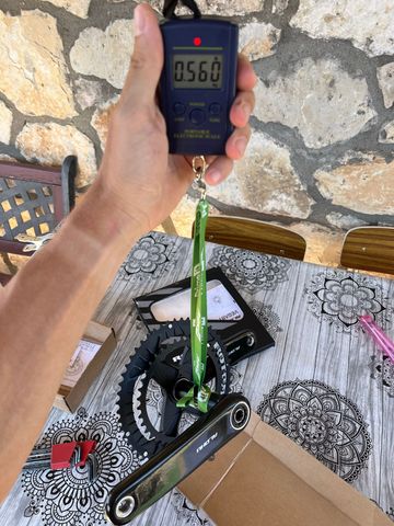 Gebrauchtes Rotor Aldhu Carbon Crankset Drivetrain & Pedals