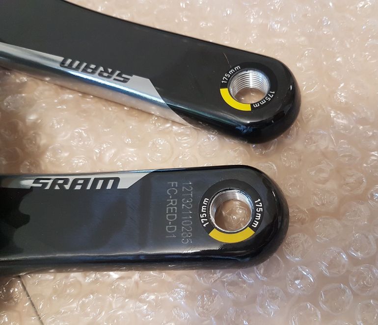 Used Sram RED D1 DUB Carbon 48-35 175 mm 2x12S AXS bike — image 11 of 12