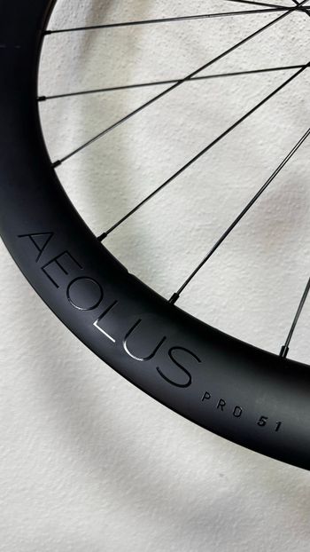 Used Bontrager Aeolus Pro 51 TLR Disc Road Wheel 2024 bike