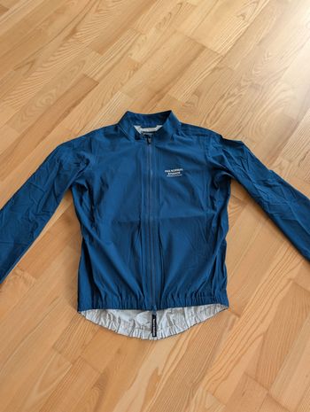 Used Pas Normal Studios Mechanism Rain Jacket (Navy Blue ) size M 2023 bike — image 2 of 6