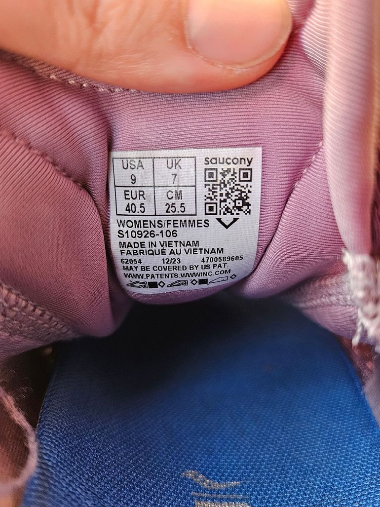 Used Saucony Chaussures courses violettes taille 40,5 bike — image 5 of 5