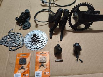Used Campagnolo Ekar 170mm bike