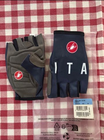 Brugt Castelli Team Italia Race Gloves 2025 Cycling Clothing