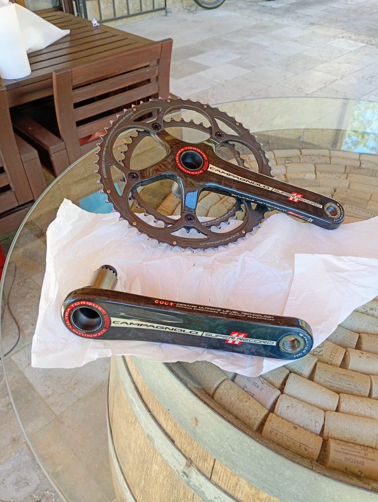 Used Campagnolo Super Record 11-speed Crank 2019 bike — image 1 of 2
