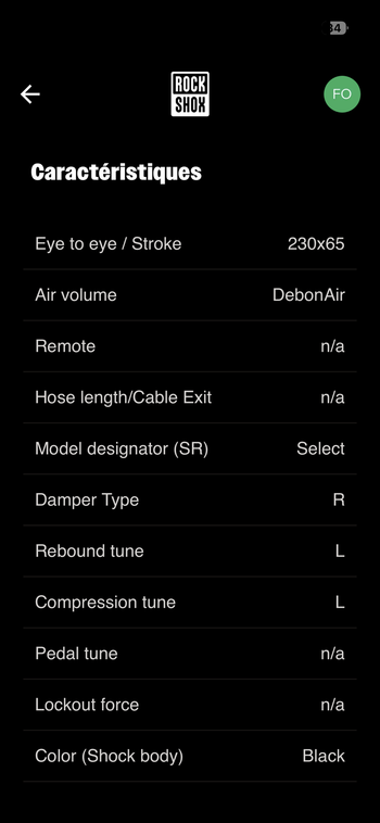 Used RockShox Deluxe Select bike — image 4 of 5