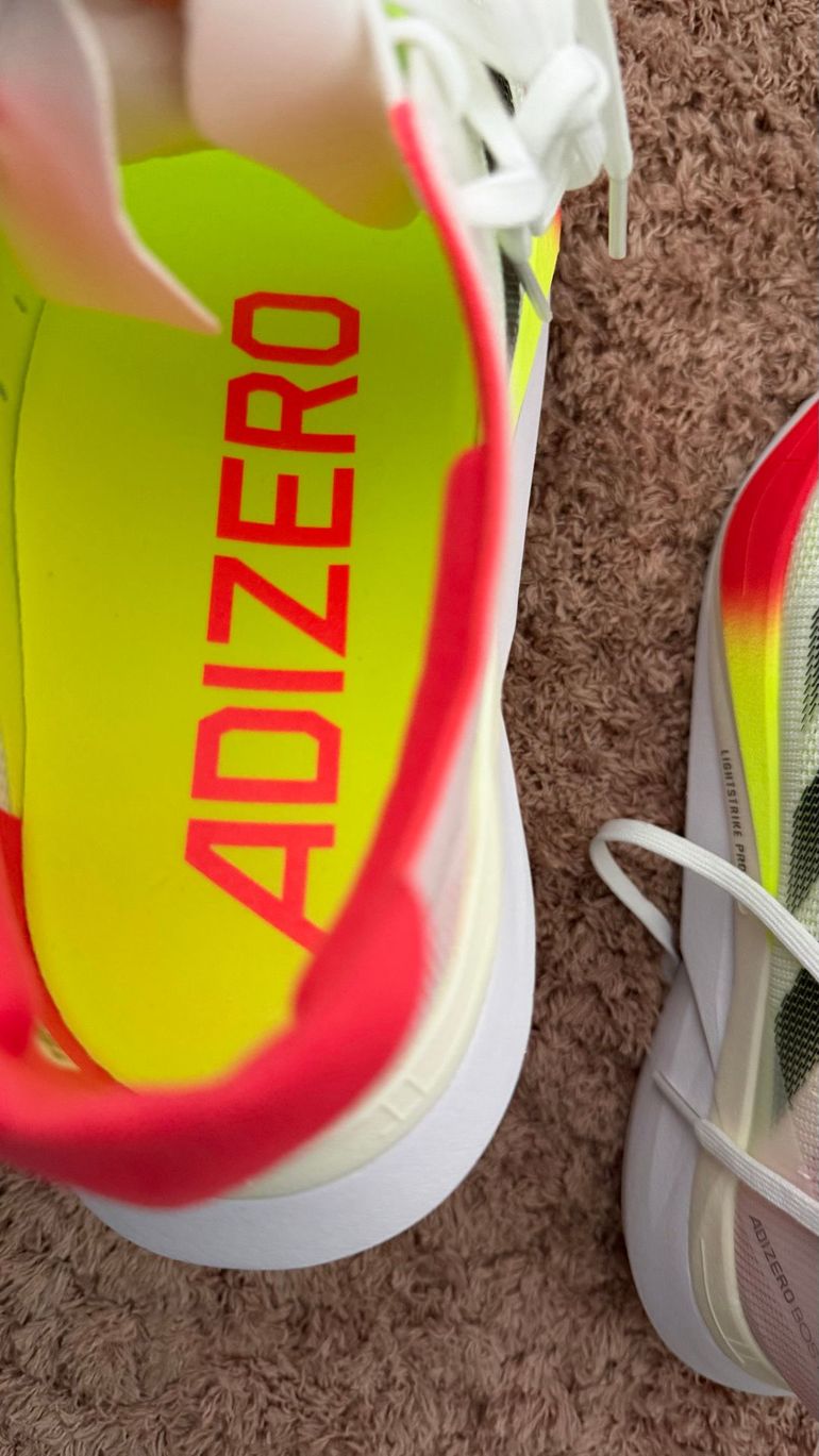 Used Adidas Adizero Boston 12 Running Shoes Size 40 2/3 bike — image 17 of 18