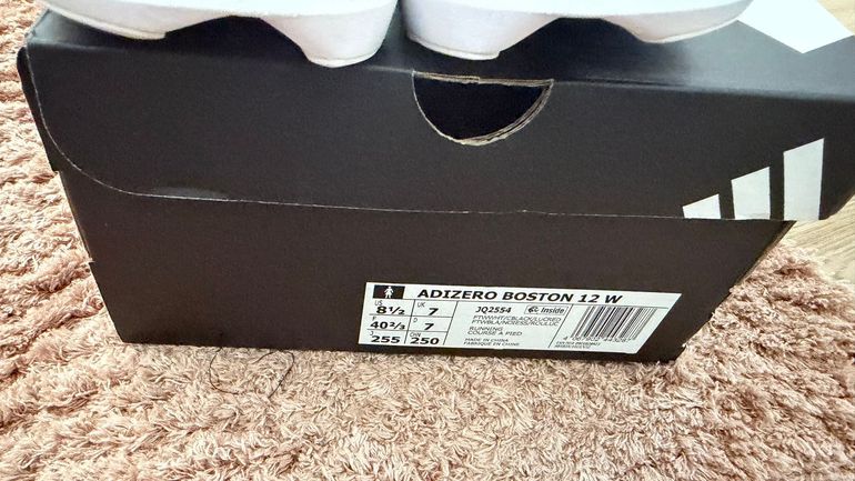 Used Adidas Adizero Boston 12 Running Shoes Size 40 2/3 bike — image 18 of 18