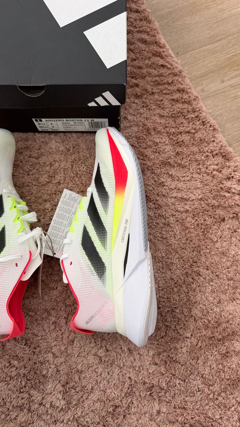 Used Adidas Adizero Boston 12 Running Shoes Size 40 2/3 bike — image 9 of 18