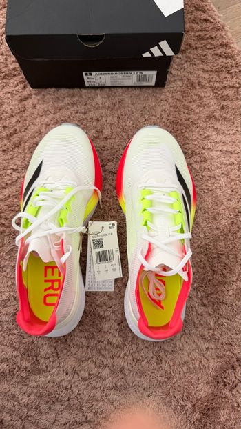 Used Adidas Adizero Boston 12 Running Shoes Size 40 2/3 bike — image 4 of 18