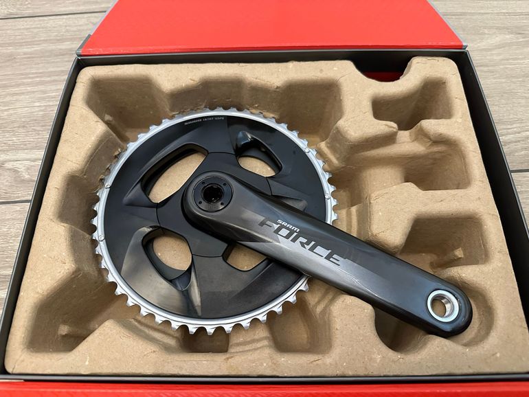 Used Sram Force D1 Crankset 48/35 175mm bike — image 1 of 7