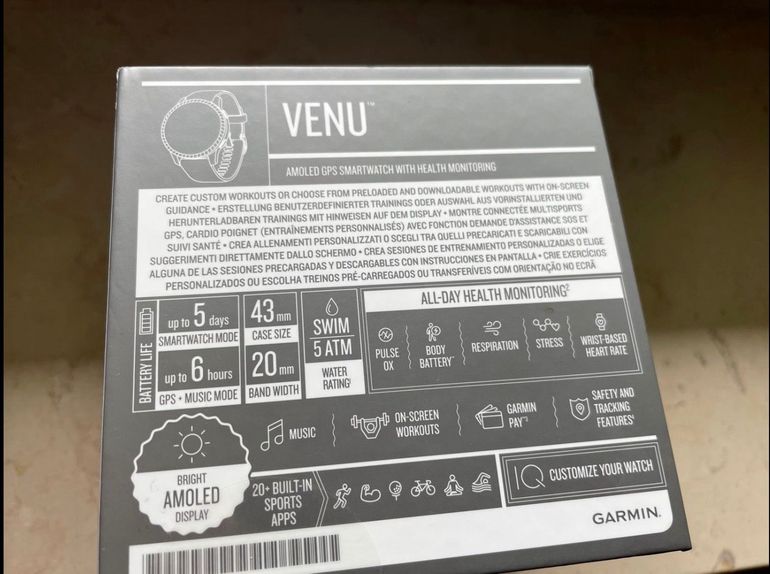 Used Garmin Venu bike — image 2 of 4