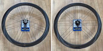 Used Campagnolo Bora Ultra WTO 45 Disc Carbon Wheelset 2-Way Fit DCS bike