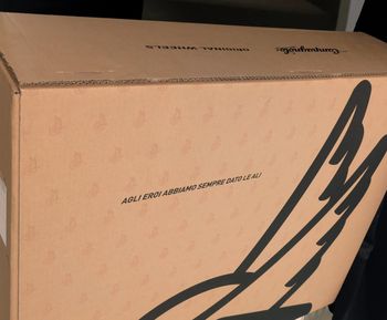 Used Campagnolo Bora Ultra WTO 45 Disc Carbon Wheelset 2-Way Fit DCS bike — image 3 of 4