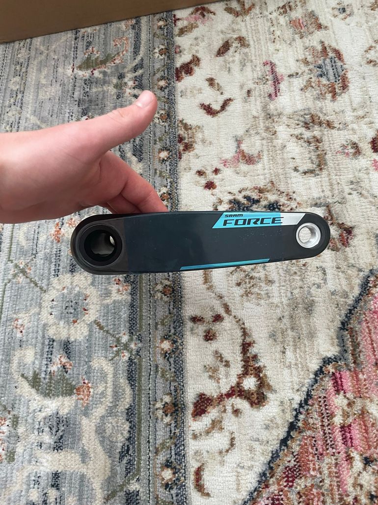 Used Sram Force E1 Left Crank 2026 bike — image 1 of 3