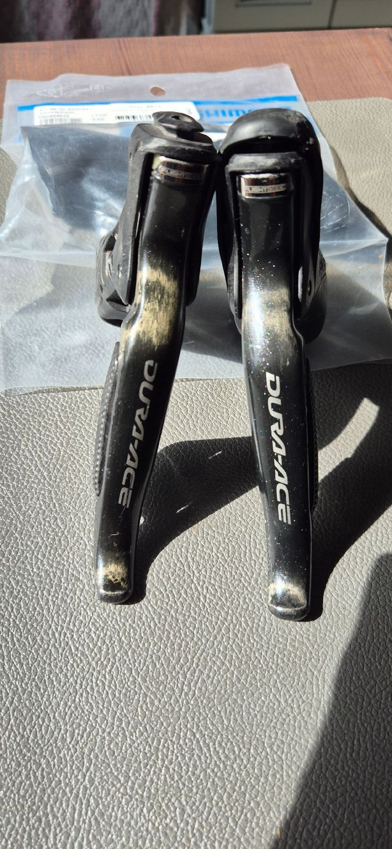 Used Shimano Dura Ace ST 7970 L+R DI2 mechanische remmen 2015 bike — image 2 of 3