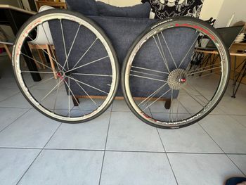 Used Campagnolo Shamal Ultra 2 way fit bike
