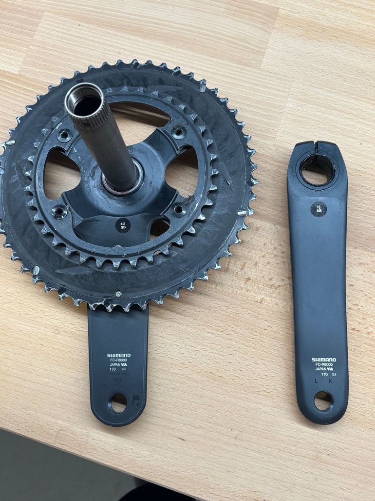 Used Shimano Ultegra FC-R8000 Kurbelgarnitur 2020 bike — image 2 of 3