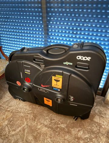 Used Scicon Aerotech Evolution X TSA Bike Travel Case Cycling Accessories