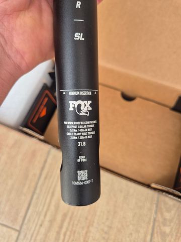 Used Fox Transfer SL Dropper Post 2025 bike — image 3 of 6