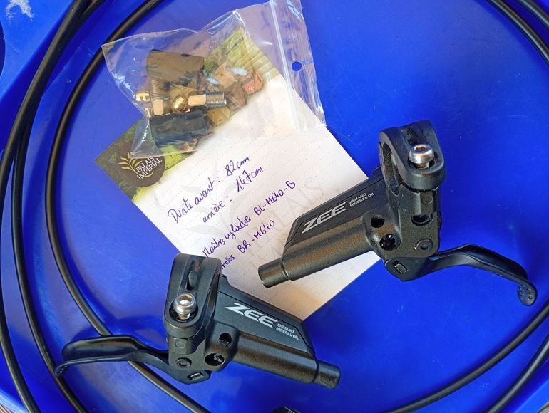 Used Shimano Zee 4 pistons bike — image 4 of 7