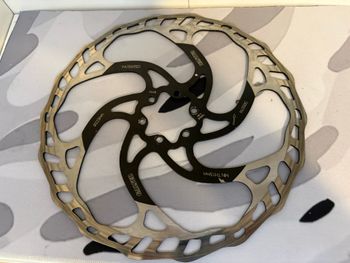 Used Galfer Wave 223mm 2.0mm Disc Brake Rotor bike — image 2 of 2