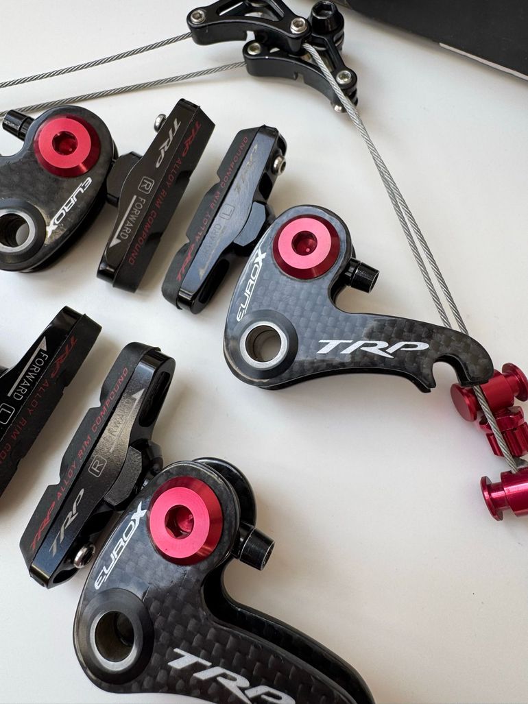 Used Trp Eurox Carbon Cantilever Brakeset bike — image 6 of 7