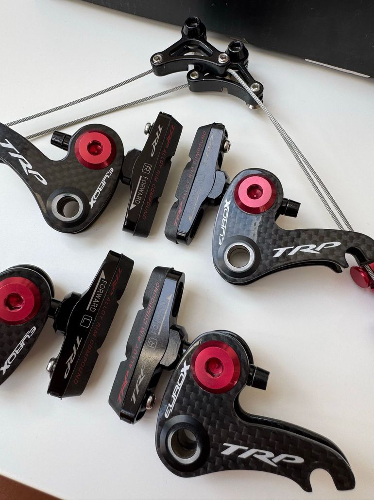 Used Trp Eurox Carbon Cantilever Brakeset bike — image 5 of 7