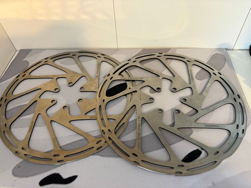 Used Sram CenterLine Rotor 200/200 Brakes
