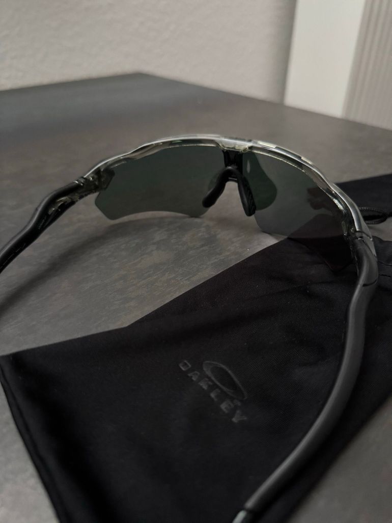 Used Oakley Ev Radar Sunglasses Schwarz durchsichtig Wechselgläser bike — image 5 of 9