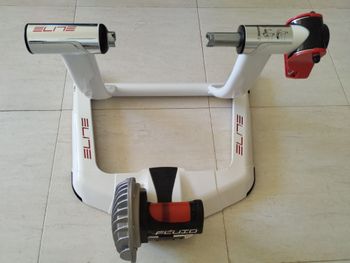 Used Elite Qubo Fluid Trainer bike — image 2 of 5