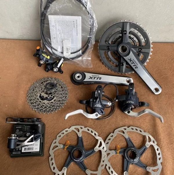 Shimano XTR M970 groupset 2012