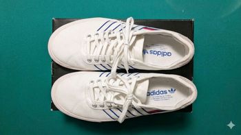 Used Adidas Delpala White/Royal Blue/Scarlet bike — image 2 of 4
