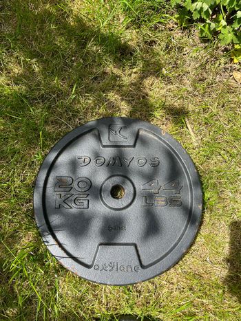 Used outshock Sac de frappe + structure + 2 disques 20kg - Set complet 2022 bike — image 7 of 15