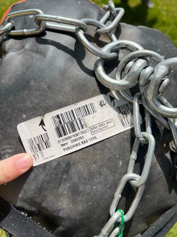 Used outshock Sac de frappe + structure + 2 disques 20kg - Set complet 2022 bike — image 4 of 15